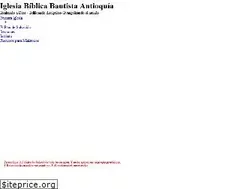 Sites similar to ministerioantioquia.com