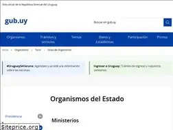 Sites similar to ministerios.gub.uy