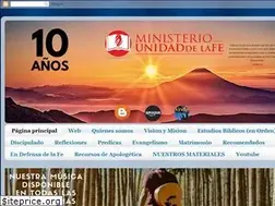 Sites similar to ministeriounidaddelafe.blogspot.com