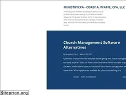 Sites similar to ministrycpa.blogspot.com