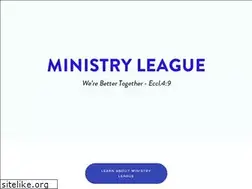 Sites similar to ministryleague.com