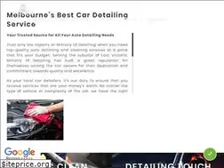 Sites similar to ministryofdetailing.com.au