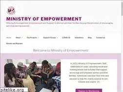Sites similar to ministryofempowerment.org.uk