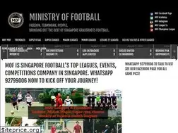 Sites similar to ministryoffootball.com.sg