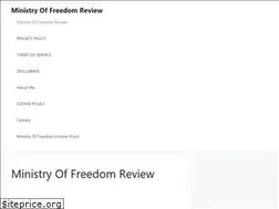 Sites similar to ministryoffreedom-jono.com
