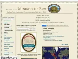 Sites similar to ministryofrum.com