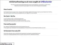Sites similar to ministryofwaxing.co.uk