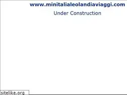 Sites similar to minitalialeolandiaviaggi.com