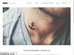 Sites similar to minitatuajes.com