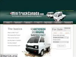 Sites similar to minitruckcanada.com