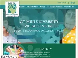 Sites similar to miniuniversity.net
