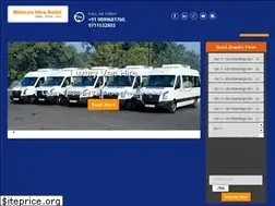 Sites similar to minivanhiredelhi.com