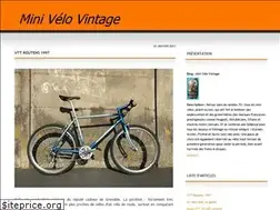 Sites similar to minivelovintage.over-blog.com