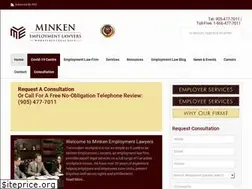 Sites similar to minkenemploymentlawyers.com