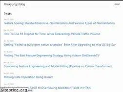 Sites similar to minkyung-kang.com