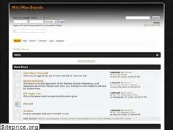 Sites similar to minmaxforum.com