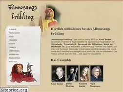Sites similar to minne-saenger.de