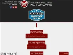 Sites similar to minneapolismotorcars.com