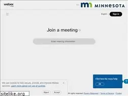Sites similar to minnesota.webex.com