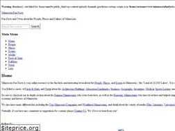 Sites similar to minnesotafunfacts.com