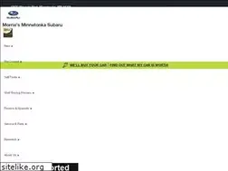 Sites similar to minnetonkasubaru.com