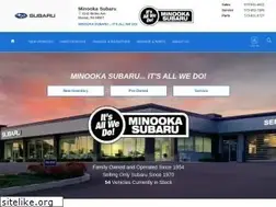 Sites similar to minookasubaru.com