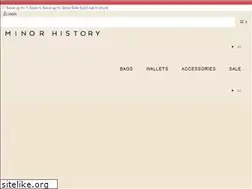Sites similar to minorhistory.com