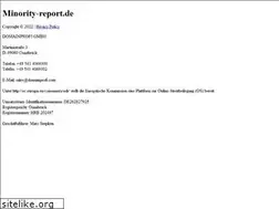 Sites similar to minority-report.de