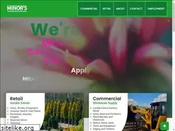 Sites similar to minorsgardencenter.com