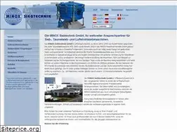 Sites similar to minox-siebtechnik.de