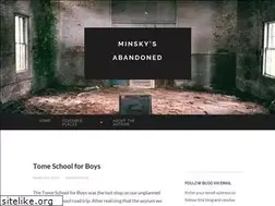 Sites similar to minskysabandoned.com