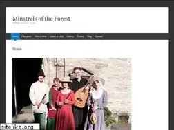 Sites similar to minstrelsoftheforest.wordpress.com