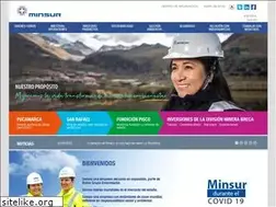 Sites similar to minsur.com