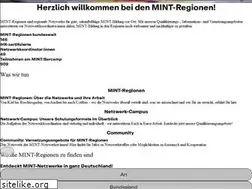 Sites similar to mint-regionen.de