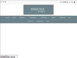 Sites similar to mint-teaboutique.com