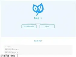 Sites similar to mint-ui.github.io