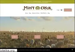 Sites similar to mintcreekfarm.com