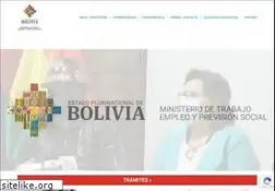 Sites similar to mintrabajo.gob.bo