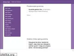 Sites similar to mintysapie.lt