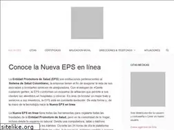 Sites similar to minuevaeps.com.co