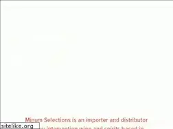 Sites similar to minumselections.com