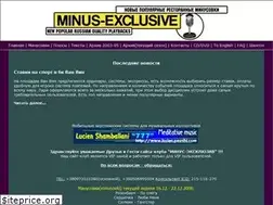 Sites similar to minus-exlusive.com