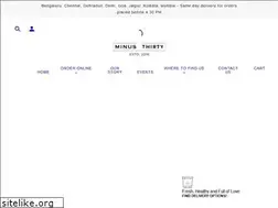 Sites similar to minus30.co