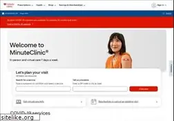 Sites similar to minuteclinic.com