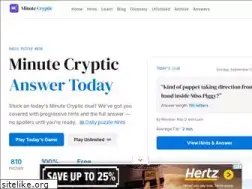 minutecryptic.today