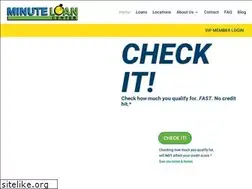 Sites similar to minuteloancenter.com