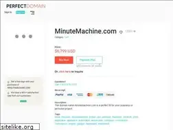 Sites similar to minutemachine.com