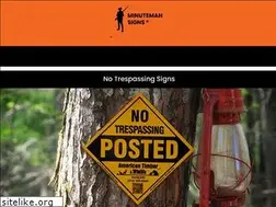 Sites similar to minutemansignsinc.com
