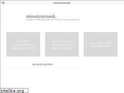 Sites similar to minutenmusik.de