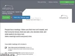 Sites similar to minutes.io